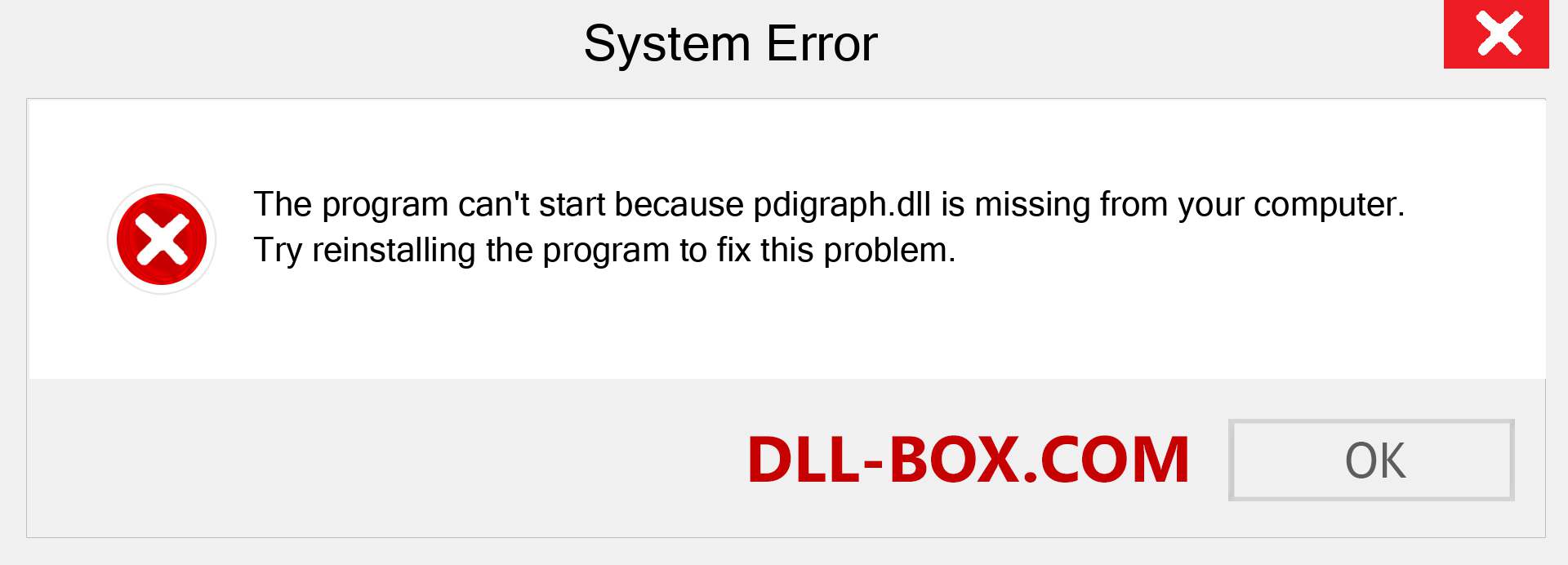  pdigraph.dll file is missing?. Download for Windows 7, 8, 10 - Fix  pdigraph dll Missing Error on Windows, photos, images